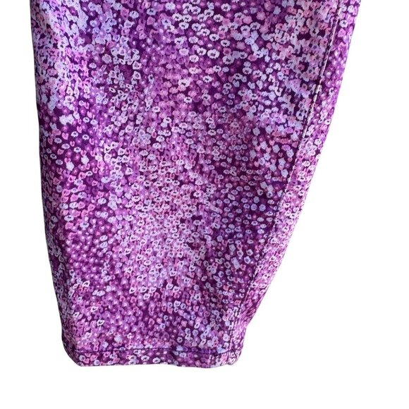 Nine West Jeans Womens Cigarette Fit Skinny Leg Pink Floral Capri Jean Pant 18W - Picture 7 of 11